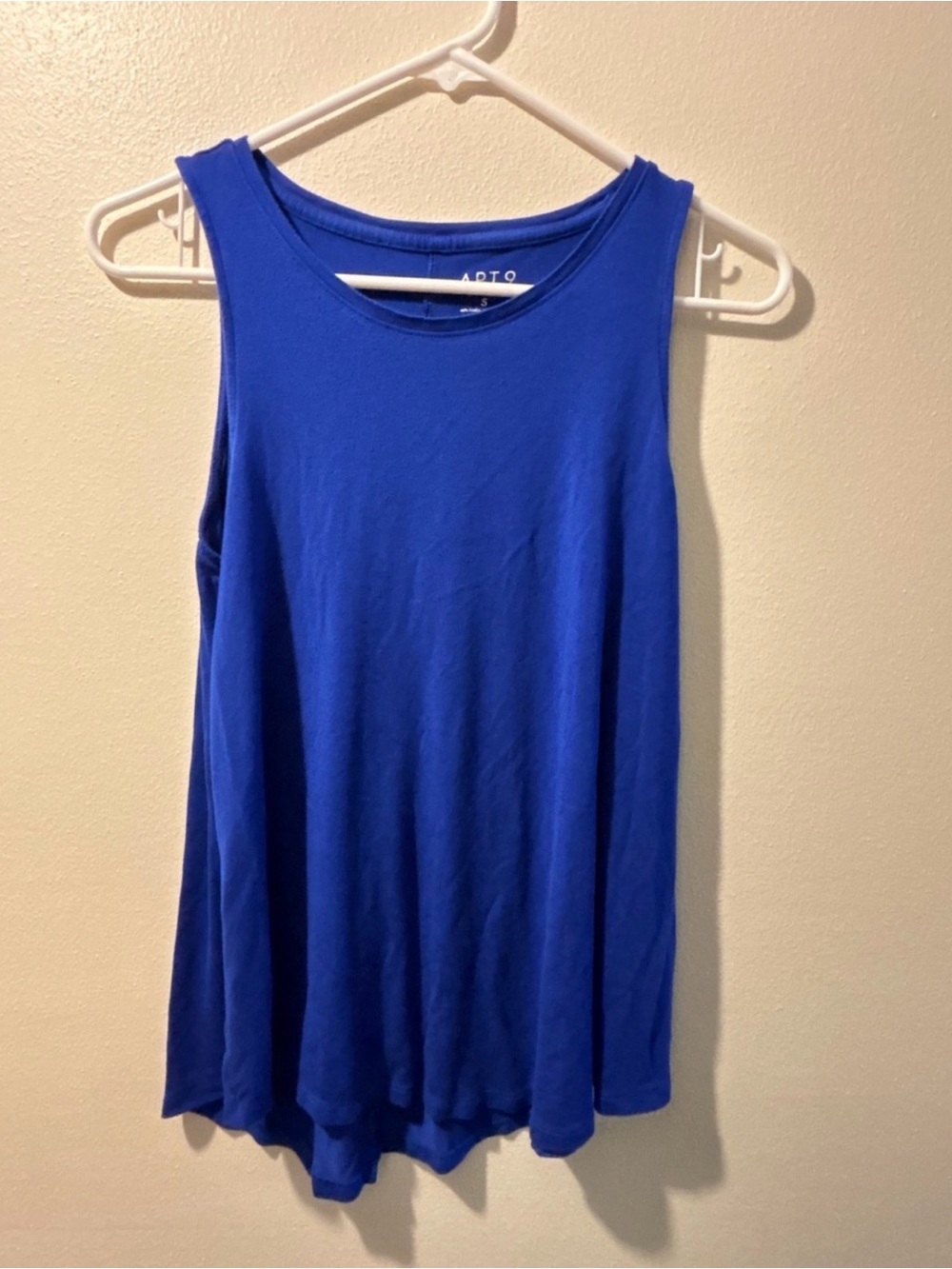 Apt. 9 Essentials Cobalt Blue Sleeveless Tank Top Women’s Small